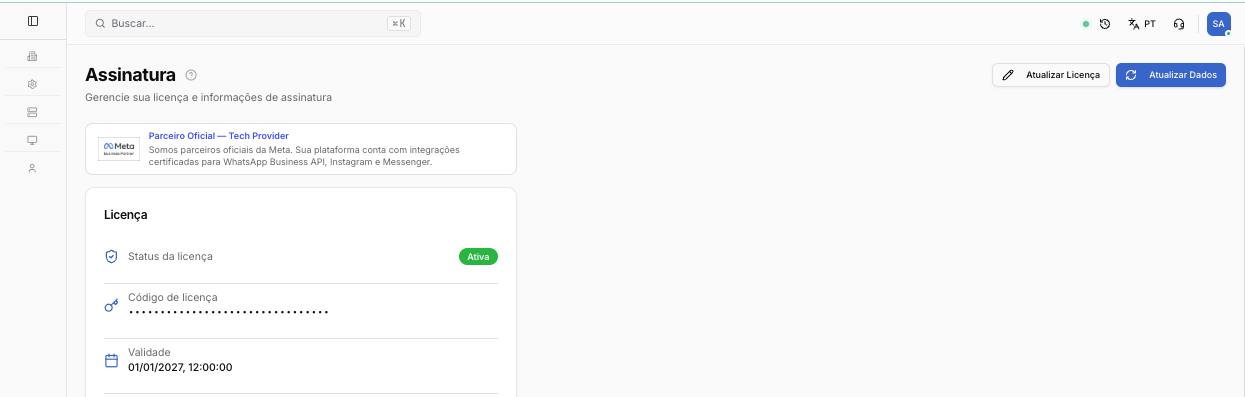 Pantalla de inicio de sesión — introduce tu email y contraseña